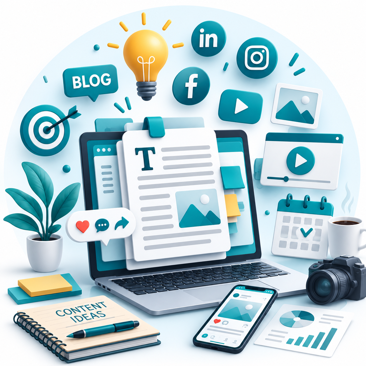 Digithames | Web Design, SEO & E-Commerce Solutions in the UK 6 Content Marketing