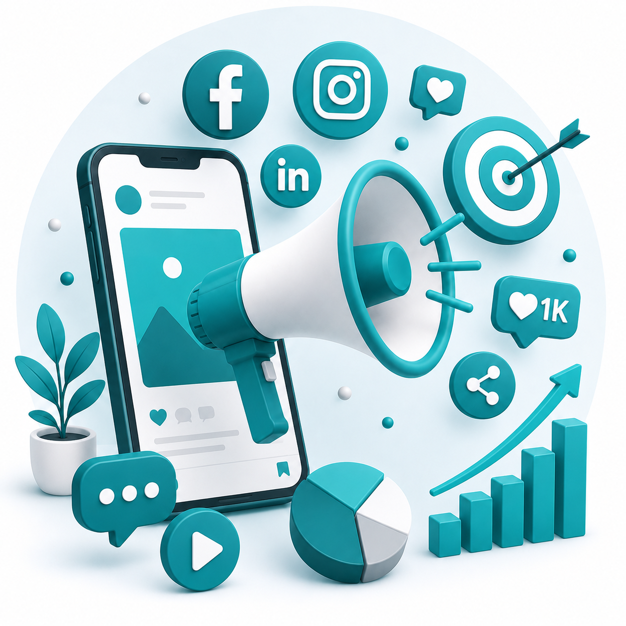 Digithames | Web Design, SEO & E-Commerce Solutions in the UK 4 Social Media Marketing