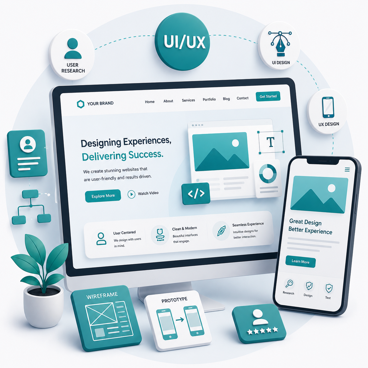 Digithames | Web Design, SEO & E-Commerce Solutions in the UK 11 Web Design / UI UX Design